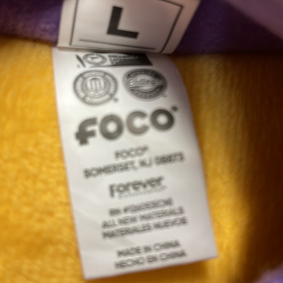 NEW!!! Lsu university slide in house shoes kids sz L - Picture 4 of 6